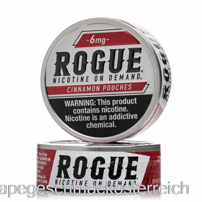 Rogue-Nikotinbeutel – Zimt 6 Mg (5er-Pack) Vape-Geschmack